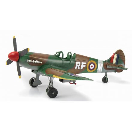 Rustic Spitfire Tin Model