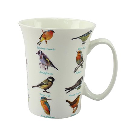 Bird Fine China Trumpet Mug