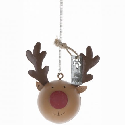 Hanging Rudolph Spring 8.5cm