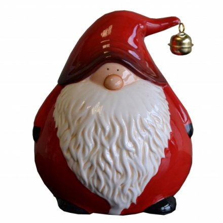 Jolly Santa With Bell