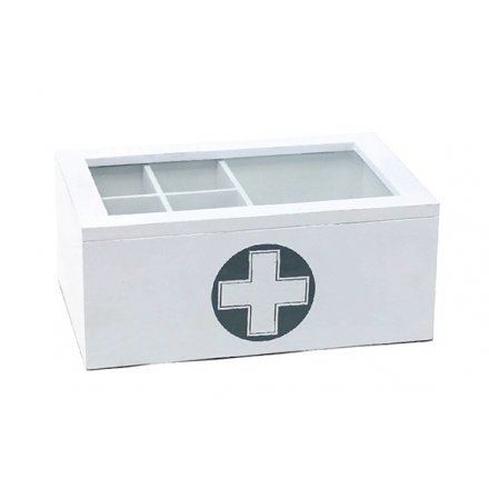 First Aid Wooden Box