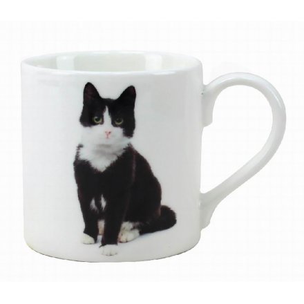 Black and White Cat Mug