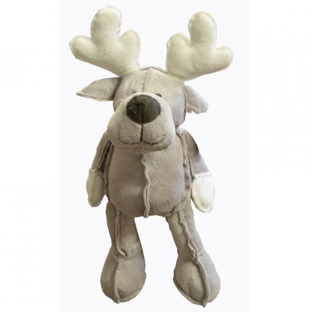 Soft to touch reindeer toy
