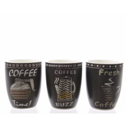 Porcelain Espresso Cups, 3a