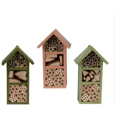 Help support your garden's ecosystem with the Insect House Firwood House.