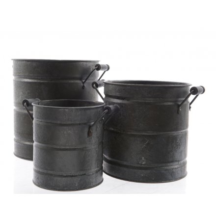 Zinc Bucket set With Handle