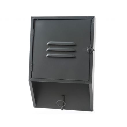 Iron Key Box W/Hook