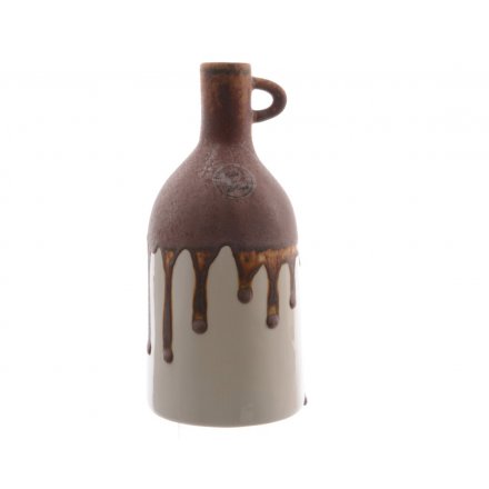 Bottle Vase Reactive Glaze