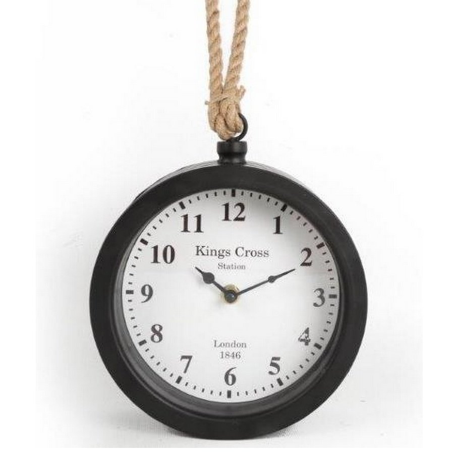 CL1872 / Hanging Rope Clock 26632 Interior Decor / Clocks Rosefields