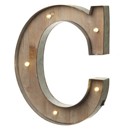 LED Letter C