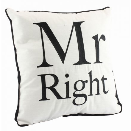 Mr Right Cushion  