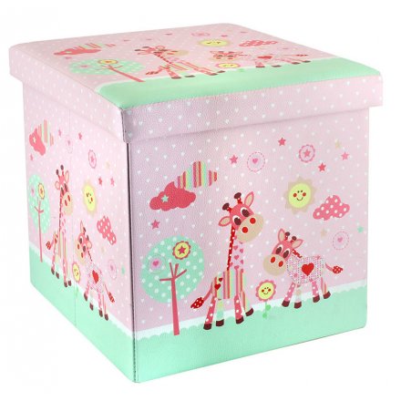 Sunshine Fold Storage Box Pink  