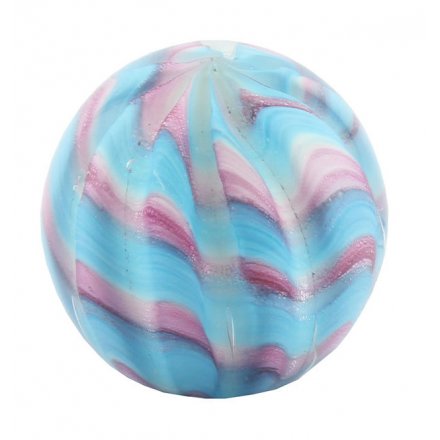  Add a beautiful touch to any space of the home with this round sleek paperweight 