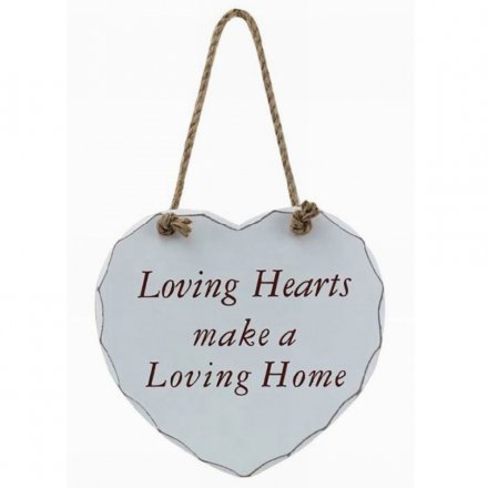 Loving Hearts Love Home Heart Sign