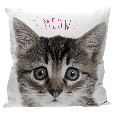 Meow Kitten Cushion With Insert