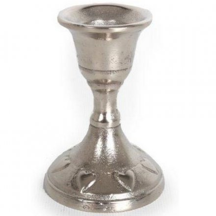 Single Heart Taper Candle Holder