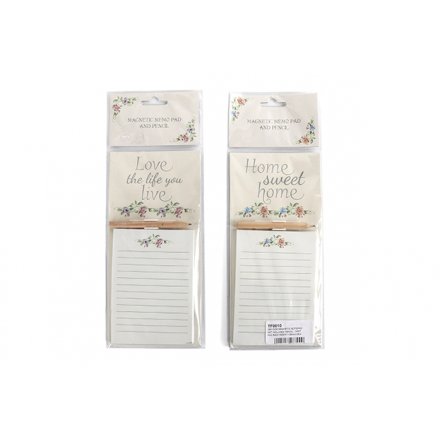 Floral Magnetic Notepad, 2a