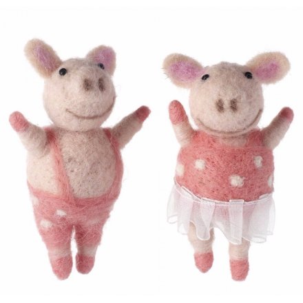 Woollen Mr & Mrs Piggy Mix