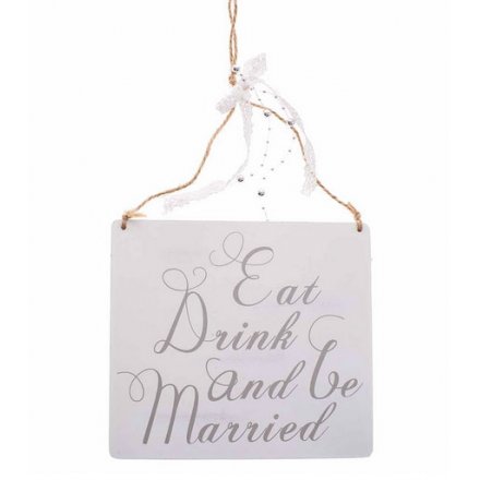 Eat Drink & Be Married Decoration