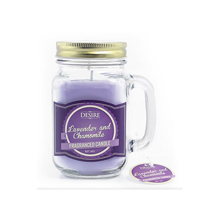 Desire Lavender Chamomile Candle Jar         