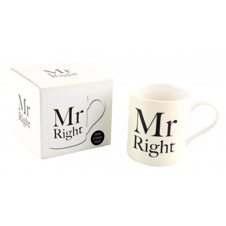 Mr Right China Mug