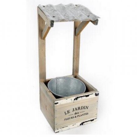 Rustic Single Flower Pot