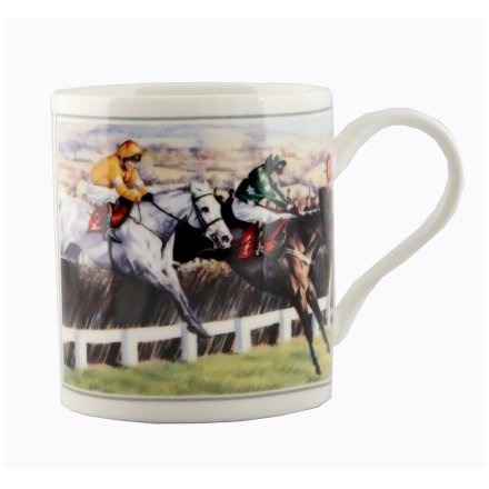 Cachet Horse Brave Hearts China Mug Boxed