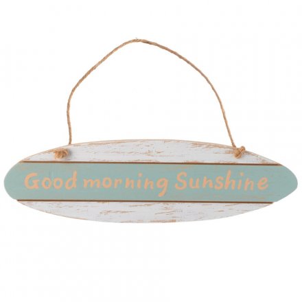 Hanging Wooden Oval Sign