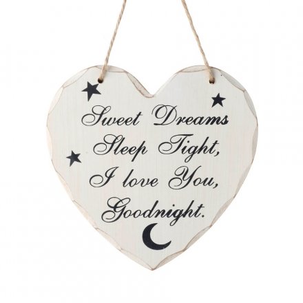 Sweet Dreams Heart Sign