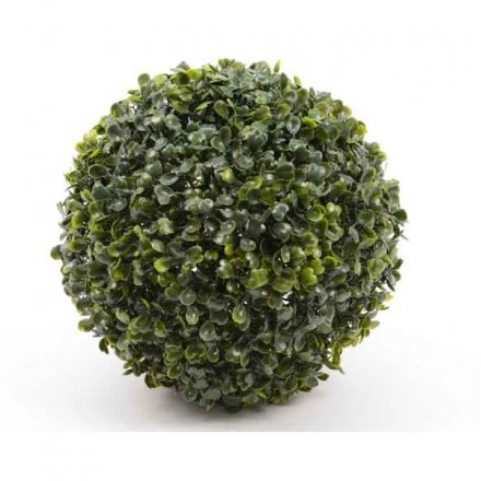 Green Boxwood Ball, 13cm
