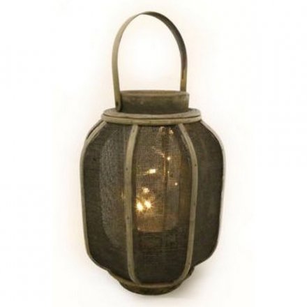 Light Up Wooden Lantern