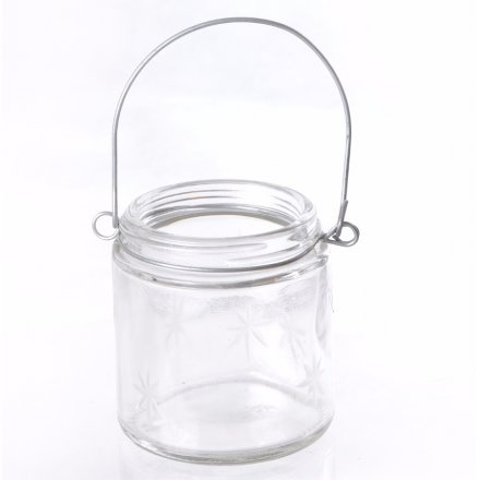 Glass Jar With Handle