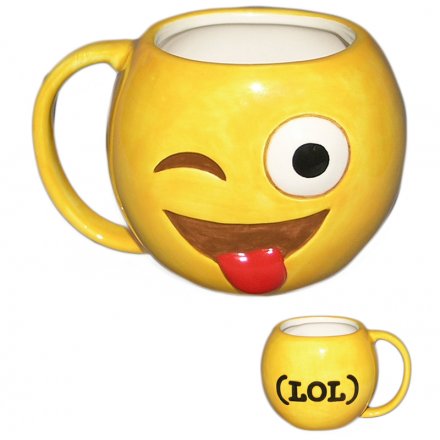 Winking Emoji Mug