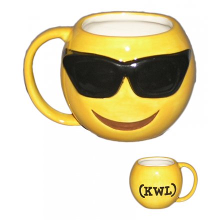 Sunglasses Emoji Mug