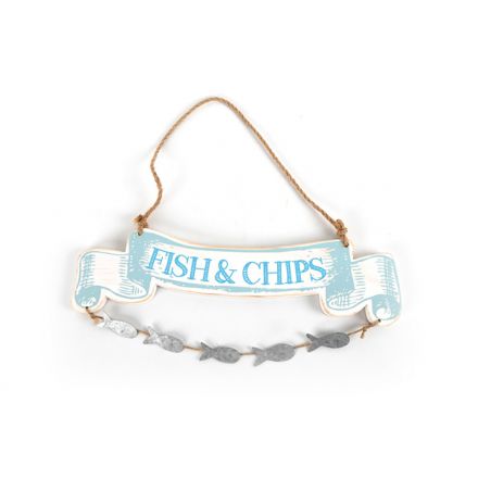 Fish & Chip Plaque