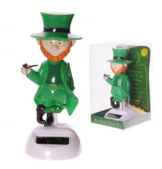 Fun and humorous Leprechaun solar pal