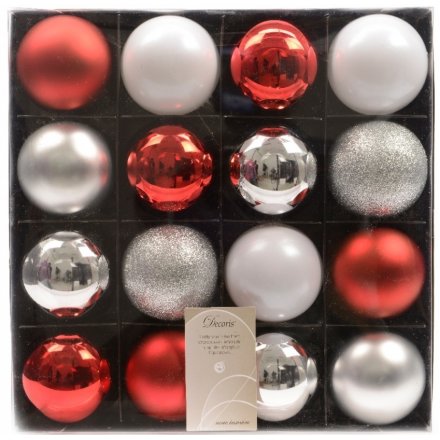 Christmas Chic Luxury Baubles Pack of 16