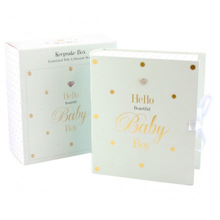 Mad Dots Baby Keepsake Box