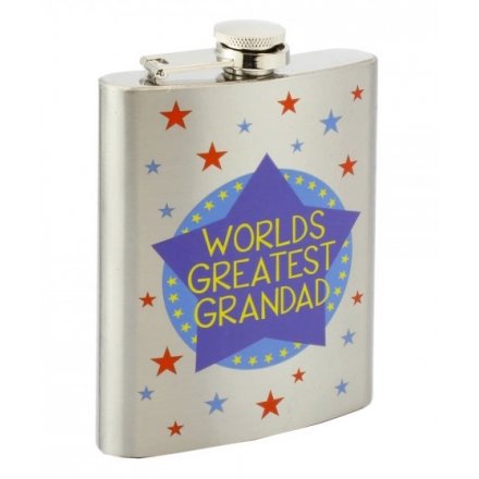 No.1 Grandad Hip Flask