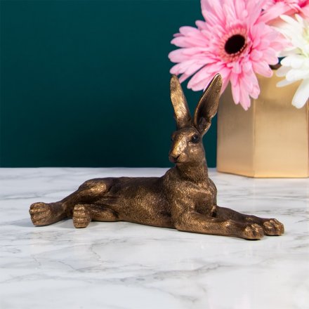 Lying Hare, Bronze