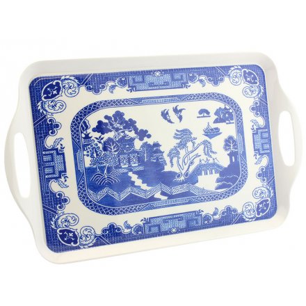 Blue Willow Tray Xl