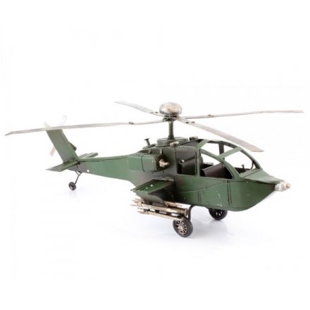 An Old School Style Helicopter Model 
