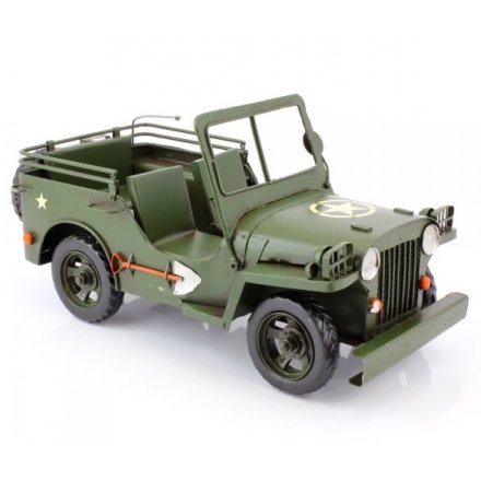 An Old School Style Jeep Model 