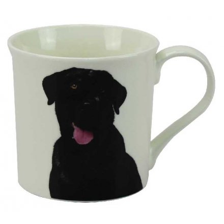 Black Labrador China Mug