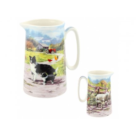 Collie & Sheep Jug