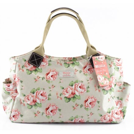Millie Floral Tote Bag
