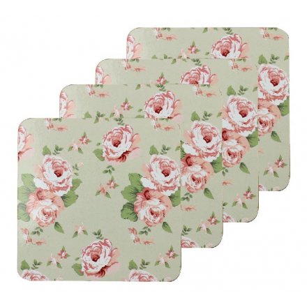 Millie Floral Coasters S4