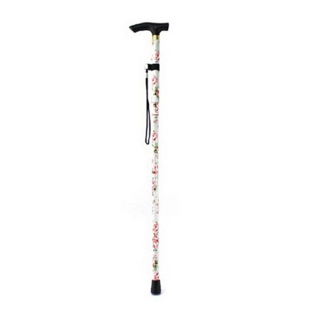 Stylish walking stick in a pretty Mille Floral design