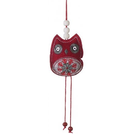 Hanging Owl Decoration