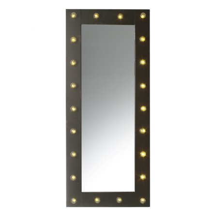 Large Metal LED Mirror 